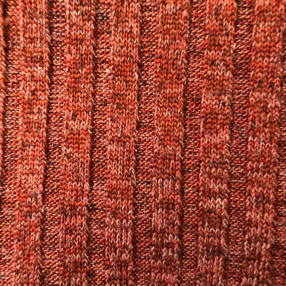 Twist Back Sweater Knit Cami in Rust - Picture 5 of 5